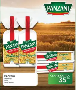 Tamda Foods Panzani těstoviny nabídka