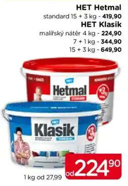 TOP drogerie HET Klasik nabídka