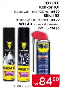 TOP drogerie Coyote konzervační olej nabídka