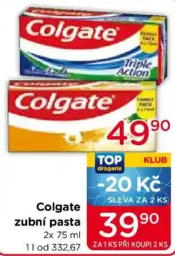 TOP drogerie Colgate zubní pasta nabídka