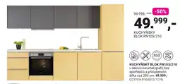 Möbelix Kuchyňský blok PN105/210 nabídka