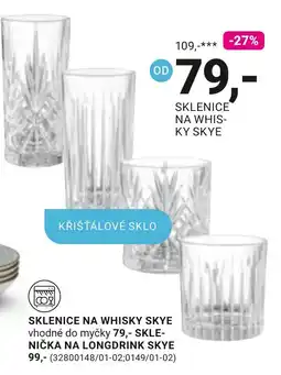 Möbelix Sklenice na whisky skye nabídka