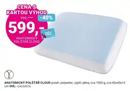 Möbelix Anatomický polštář cloud nabídka
