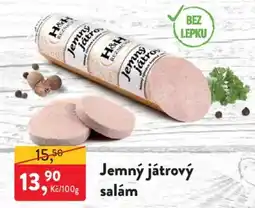 MP Krásno H&H Jemný játrový salám nabídka