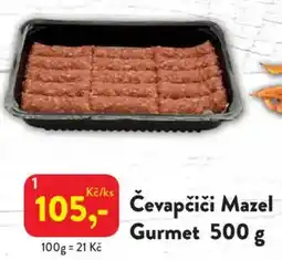 MP Krásno Čevapčiči Mazel Gourmet nabídka