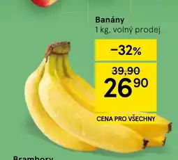 Tesco Banány nabídka