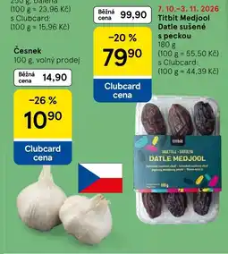 Tesco Titbit Datle sušené s peckou nabídka