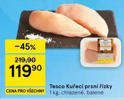 Tesco Tesco Kuřecí prsní řízky nabídka