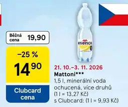 Tesco Mattoni*** nabídka