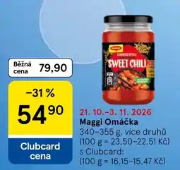 Tesco Maggi Omáčka nabídka