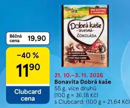 Tesco Bonavita Dobrá kaše nabídka
