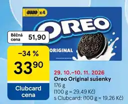 Tesco Oreo original sušenky nabídka