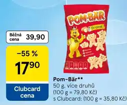 Tesco Pom-Bär nabídka