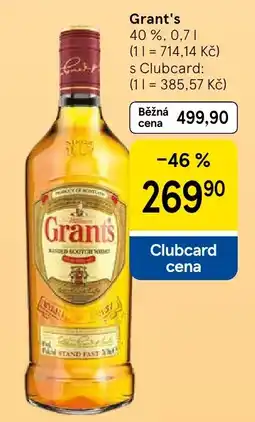 Tesco Grants nabídka