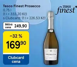 Tesco Tesco Finest Prosecco nabídka