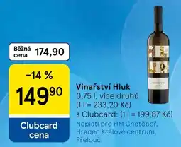 Tesco Vinařství Hluk nabídka