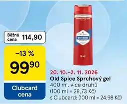 Tesco Old Spice Sprchový gel nabídka