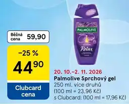 Tesco Palmolive sprchový gel nabídka