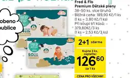 Tesco Fred & Flo Premium Dětské pleny nabídka