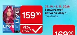 Tesco Schwarzkopf Barva na vlasy nabídka