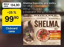 Tesco Shelma kapsičky pro kočky nabídka