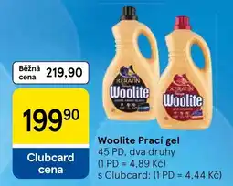 Tesco Woolite Prací gel nabídka