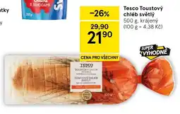 Tesco Tesco Toustový chléb světlý nabídka
