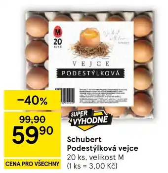 Schubert Podestýlková vejce