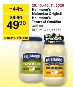 Tesco Hellmann's Majonéza Originál nabídka