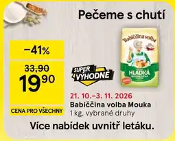 Tesco Babiččina volba Mouka nabídka