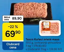 Tesco Tesco Kuřecí mleté maso nabídka