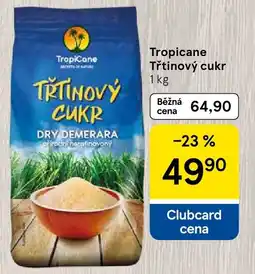 Tesco Tropicane třtinový cukr nabídka