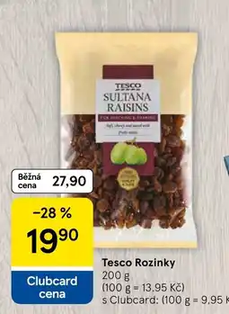 Tesco Tesco Rozinky nabídka