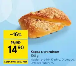 Tesco Kapsa s tvarohem nabídka
