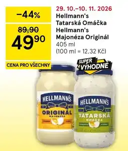 Tesco Hellmann's Majonéza Originál nabídka