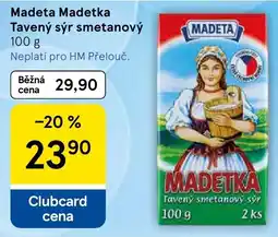 Tesco Madeta tavený smetanový sýr nabídka