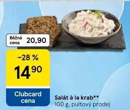 Tesco Salát à la krab nabídka