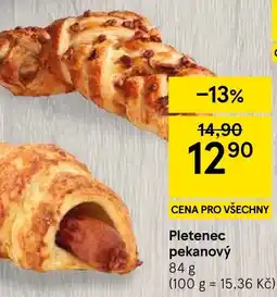 Tesco Pletenec pekanový nabídka