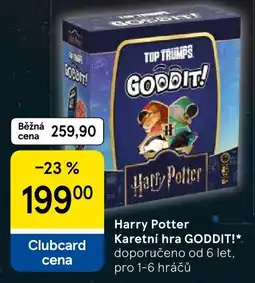 Tesco Top Trumps Harry Potter nabídka