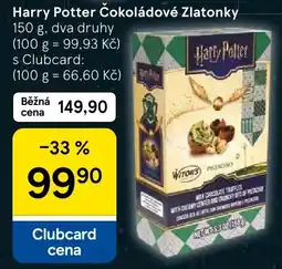 Tesco Wit's Harry Potter Čokoládové Zlatonky nabídka