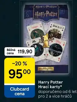 Tesco Harry Potter Hrací karty nabídka