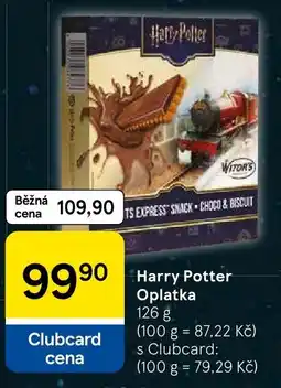 Tesco Witons harry potter oplatka nabídka