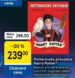 Tesco Potterovský průvodce Harry Potter nabídka