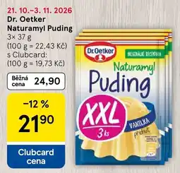 Tesco Dr. Oetker Naturamyl Puding nabídka