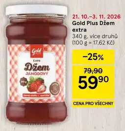 Tesco Gold Plus Džem extra nabídka
