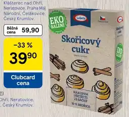 Tesco Labetta skořicový cukr nabídka