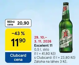 Tesco Excelent 11 nabídka