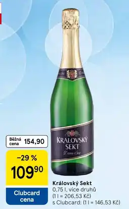 Tesco Královský Sekt nabídka