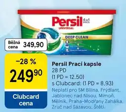 Tesco Persil prací kapsle nabídka