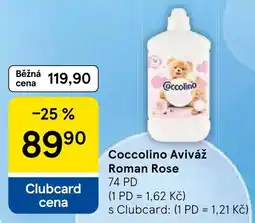 Tesco Coccolino Aviváž Roman Rose nabídka